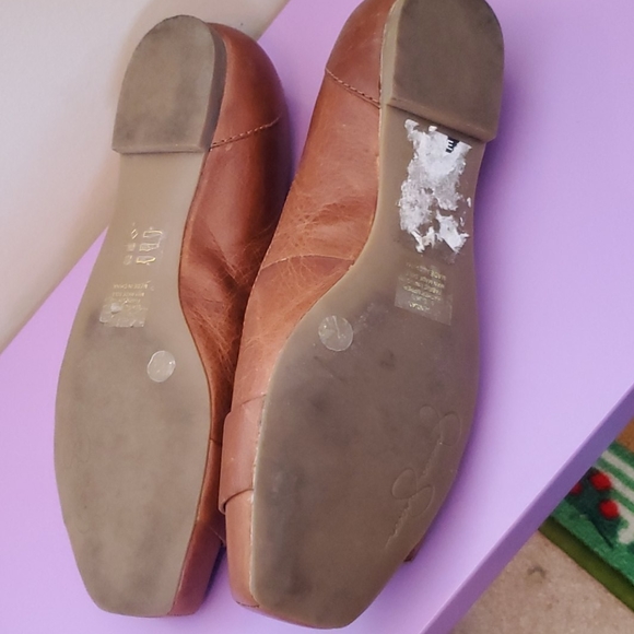 ⛱3/$20 Jessica Simpson buckle flats - hickory - Picture 6 of 6
